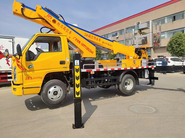 藍牌24米直臂高空作業車