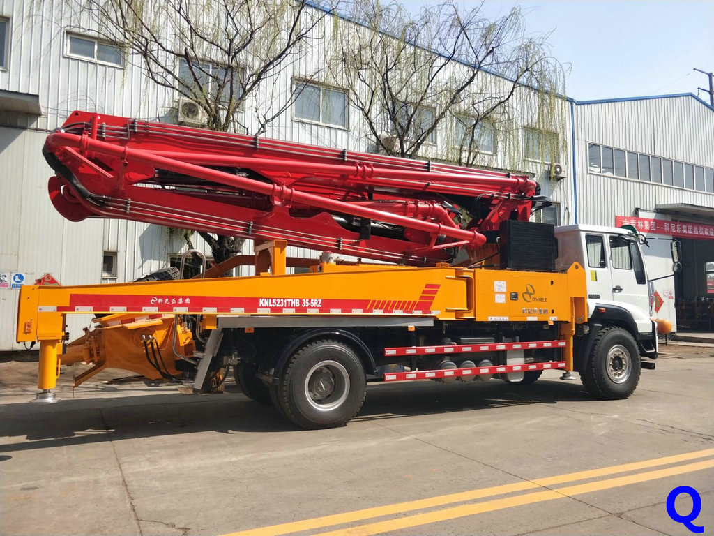科尼樂天泵，小型混凝土泵車